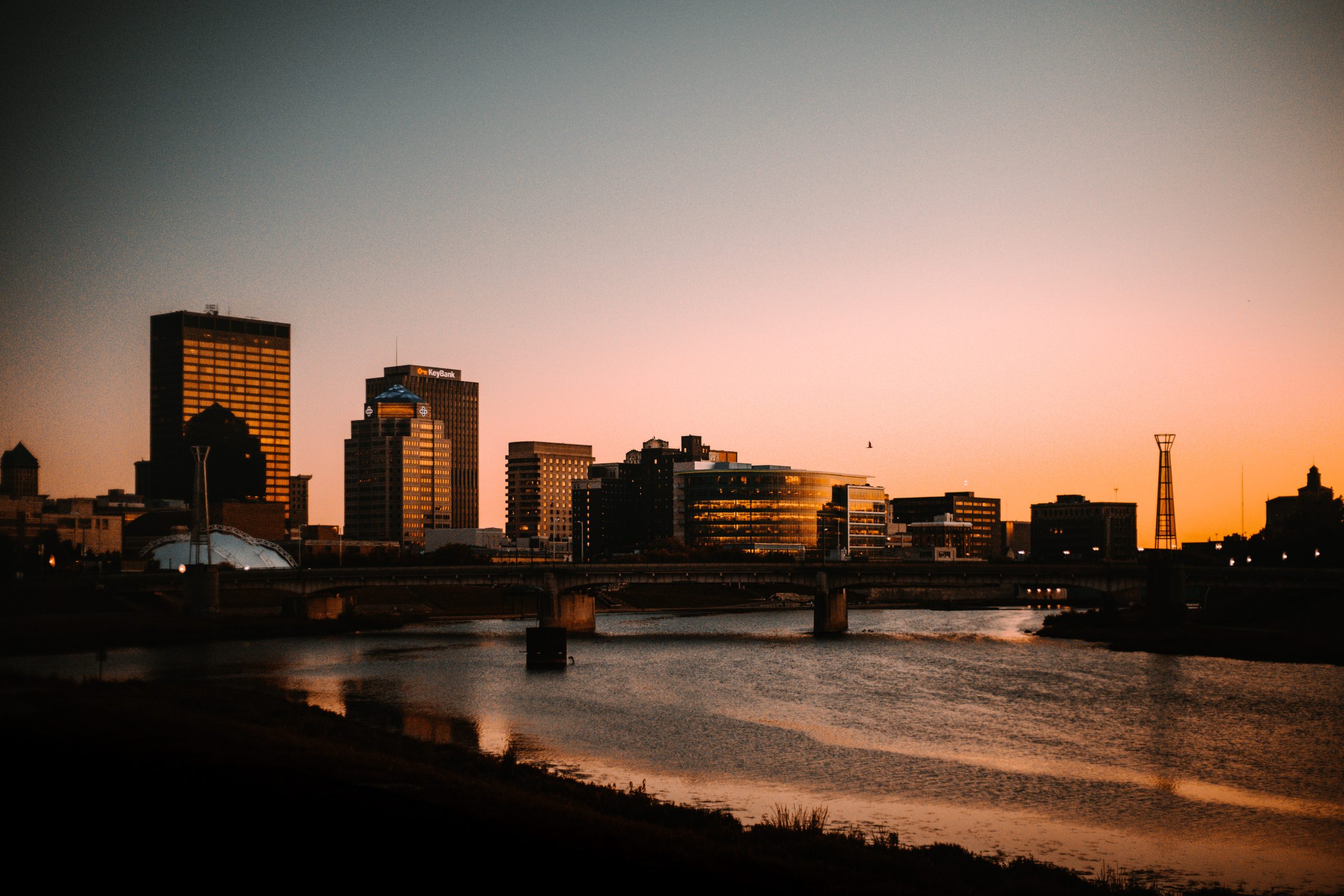 Dayton, Ohio cityscape
